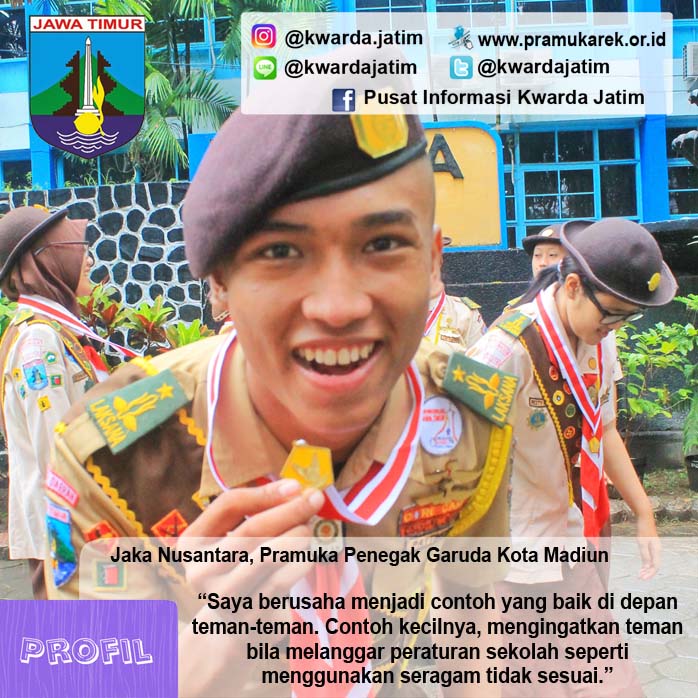 Jaka Nusantara, Pramuka Penegak Garuda Kota Madiun