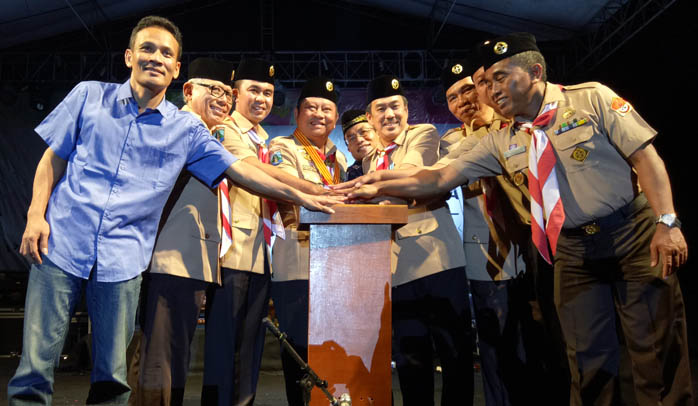 Bupati Sidoarjo Buka Festival Wirakarya Kampung Kelir Pramuka Zona Terakhir