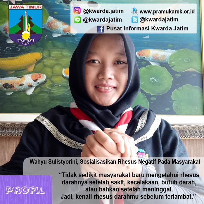 Wahyu Sulistyorini, Sosialisasikan Rhesus Negatif Pada Masyarakat