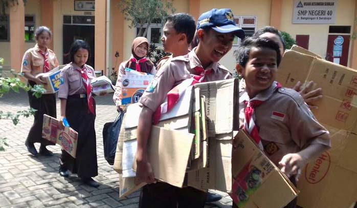 RP. 28.962.000 Total Trash To Cash Untuk Korban Longsor Ponorogo dan Nganjuk