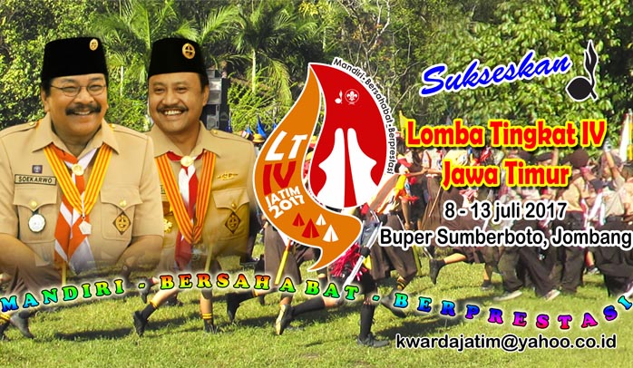 LT IV Jatim 2017 Siap Digelar di Buper Sumberboto Jombang, 8-13 Juli 2017