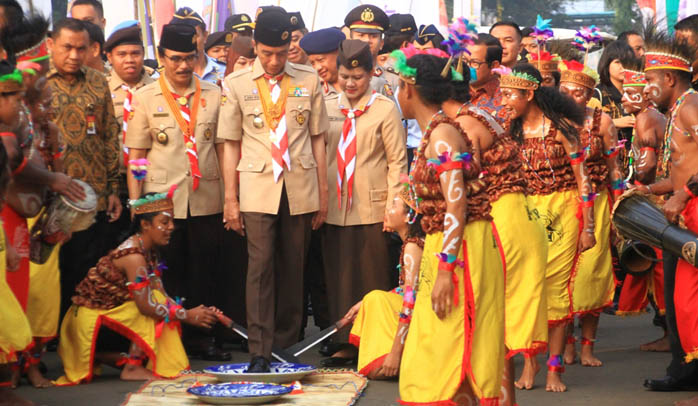 Presiden Jokowi Buka Raimuna Nasional 2017