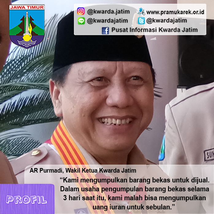 AR Purmadi, Wakil Ketua Kwarda Jatim