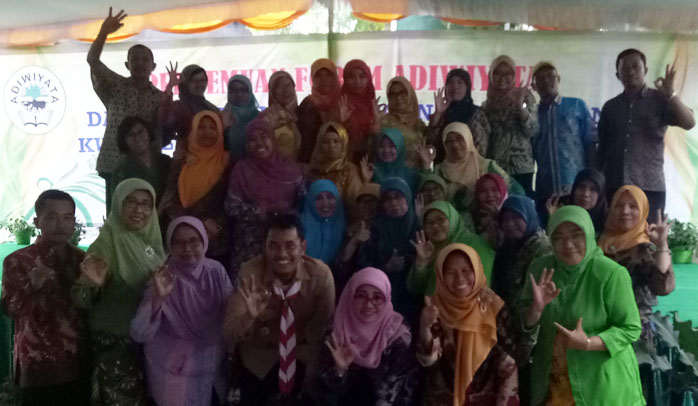 Sosialisasi Program LH Unggulan Pramuka Jatim ke Forum Sekolah Adiwiyata SD