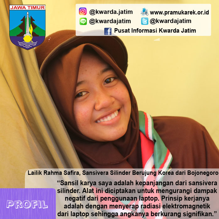 Lailik Rahma Safira, Sansivera Silinder Berujung Korea dari Bojonegoro