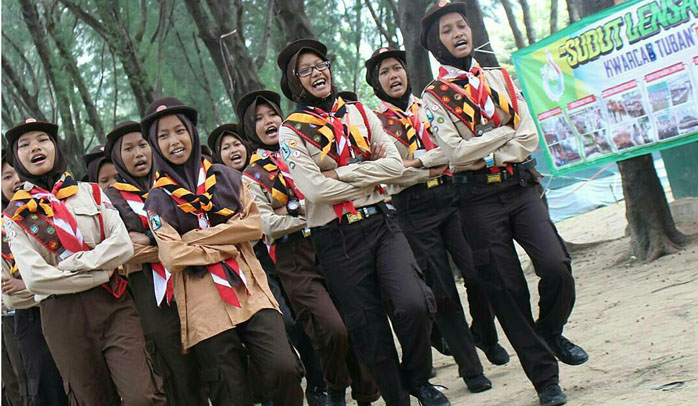 Jambore Cabang Tuban 2017 Digelar di Pantai Jenu