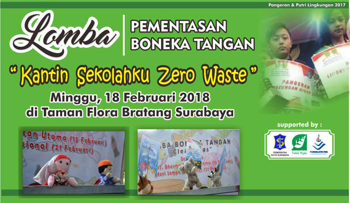 Lomba Pementasan Boneka Boneka Tangan Peduli Sampah 2018