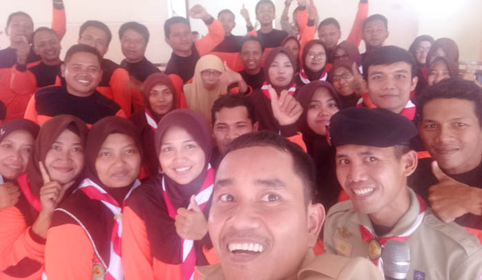 Sosialisasi Gudep Ramah Lingkungan Kepada Kwarran se Kediri