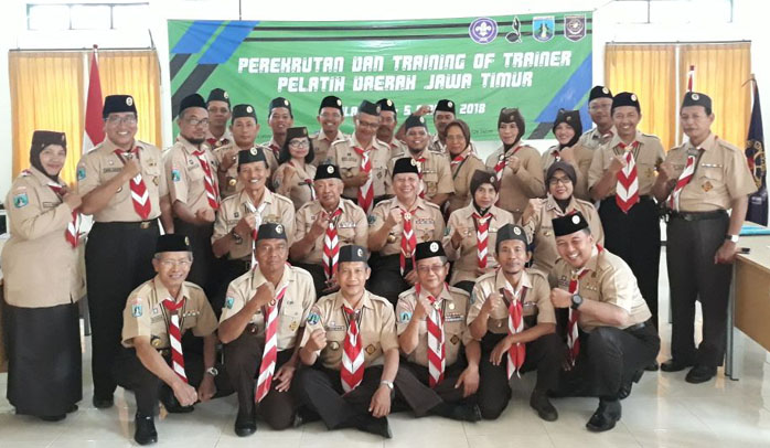 Perekrutan dan ToT Pelatih Pembina Pramuka Kwarda Jatim 2018