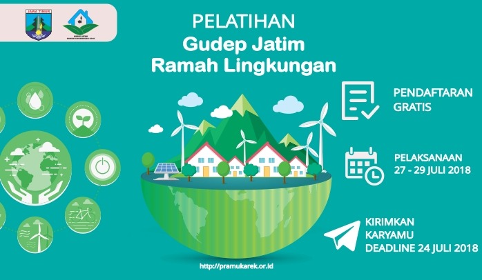 Gratis Terbatas, Pelatihan Gudep Jatim Ramah Lingkungan Kwarda Jatim 2018
