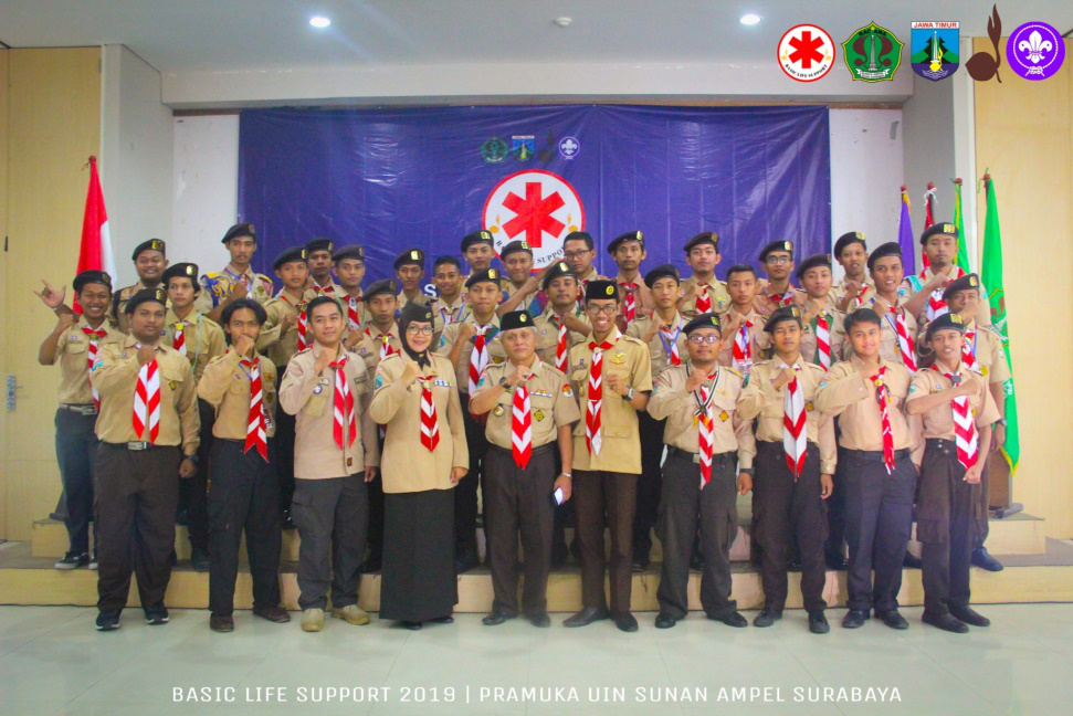 UIN Sunan Ampel Surabaya Berikan Basic Life Support Kepada Anggota Pramuka se-Jawa dan NTB