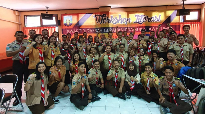 Workshop Literasi Kwarda Jatim Siap Melahirkan Pramuka Penulis