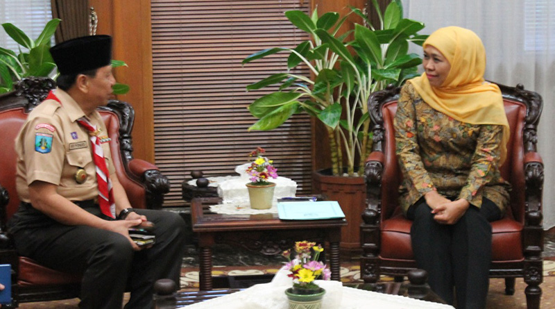 Gubernur Khofifah Siap Dilantik Menjadi Kamabida Pramuka Jatim
