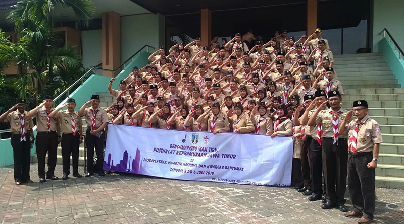 Pelatih Jatim Benchmark ke Pusdiklatnas di Jakarta