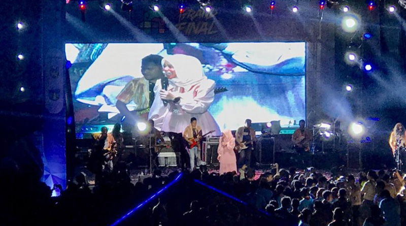 Pedangdut Lesti Semarakkan Grand Final Festival Wirakarya 2019