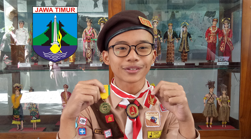 Rizqi Fadhil Ramadhan, Pramuka Penggalang Teladan yang Atlet Panahan dan Taekwondo