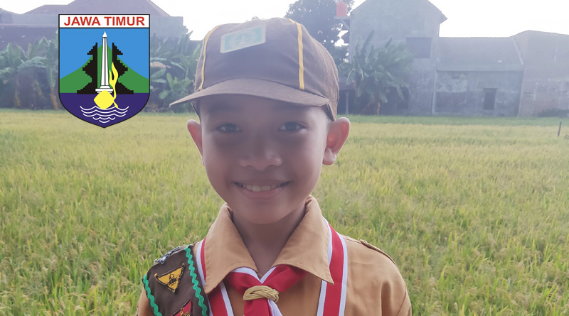 Kenzie Darell Prasetya, Pramuka Siaga Teladan yang Jago Matematika