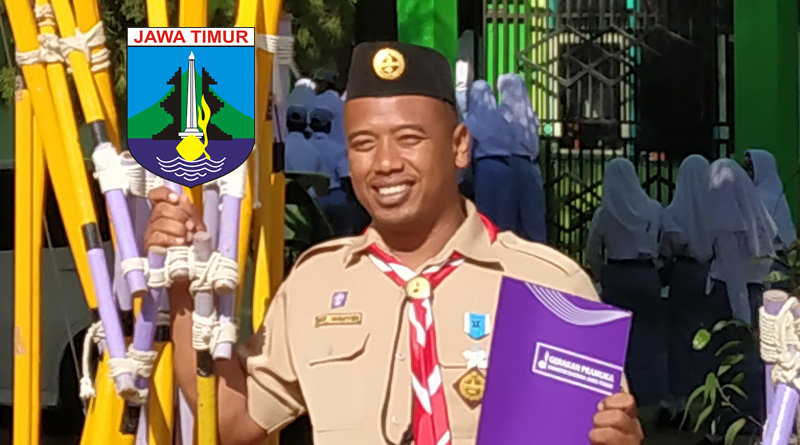 Kak Eko Wahyudi, Pembina Gudep Unggul Jatim 2019 SMKN 2 Pacitan