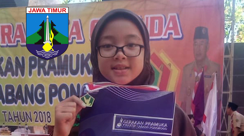 Warda Athira Sugiharto, Pramuka Siaga Teladan yang Jago Matematika