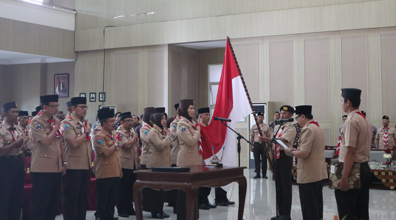 Pelantikan Mabicab, Kwarcab dan LPK Kota Batu