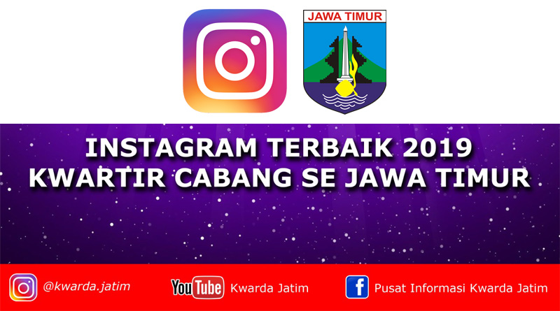 Instagram Terbaik 2019 Kwarcab Se-Jatim