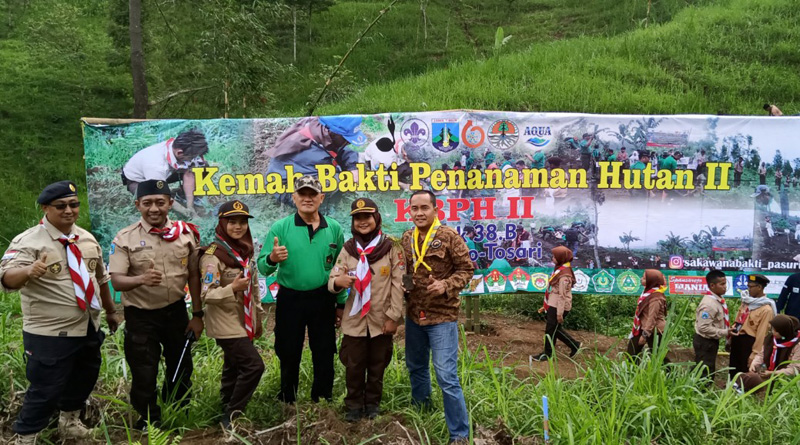 Kemah Bakti Penanaman Hutan II Tanam 4000 Pohon dan Bagikan 1500 Pohon