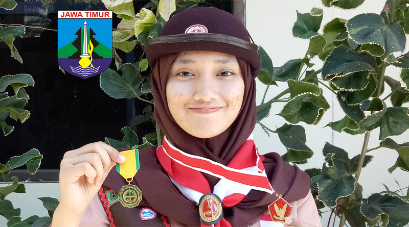 Shendy Aurelya Chandra Pertiwi, Pramuka Penggalang Teladan 2019