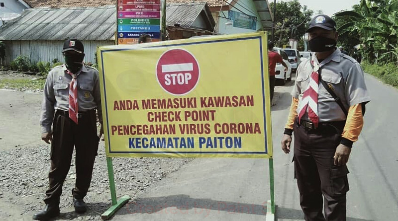 Kwarcab Pramuka se-Jatim Bantu Pencegahan Covid19