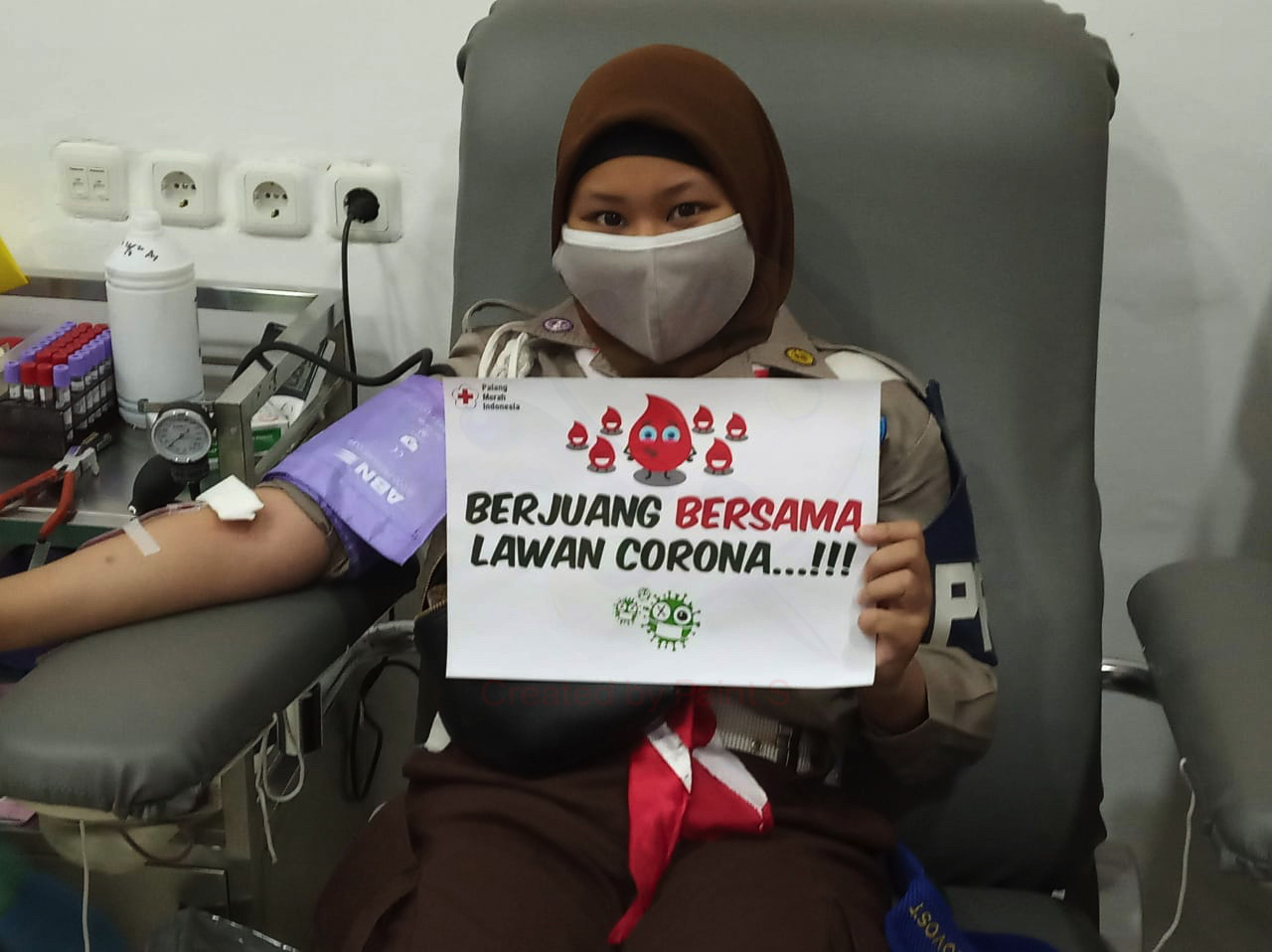Donor Darah Pramuka Kota Malang Peduli Pandemi Covid-19