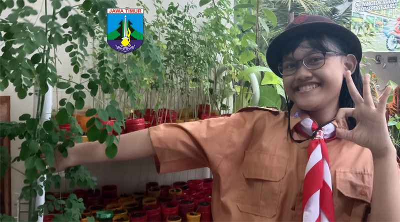 Pertiwi Eka Putri Handayani, Pejuang 1000 Tanaman Kelor