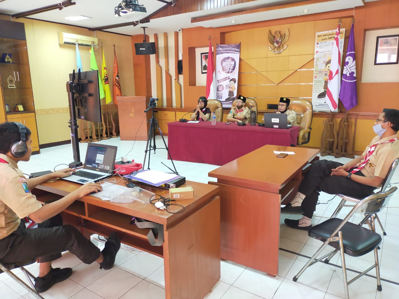 Sosialisasi Fitur Baru SIPA kepada Staf Kwarda Jatim dan Admin Kwarcab