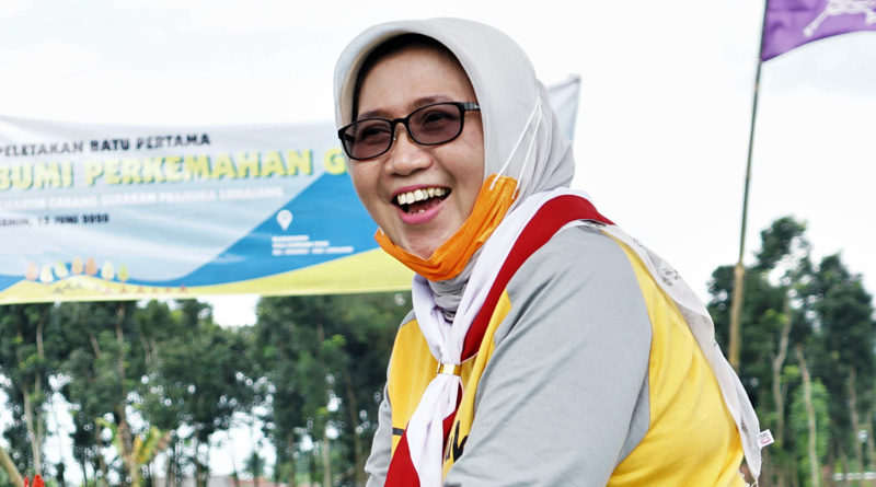 Kak Ir. Hj. Indah Amperawati, M.Si., Ketua Kwarcab Lumajang
