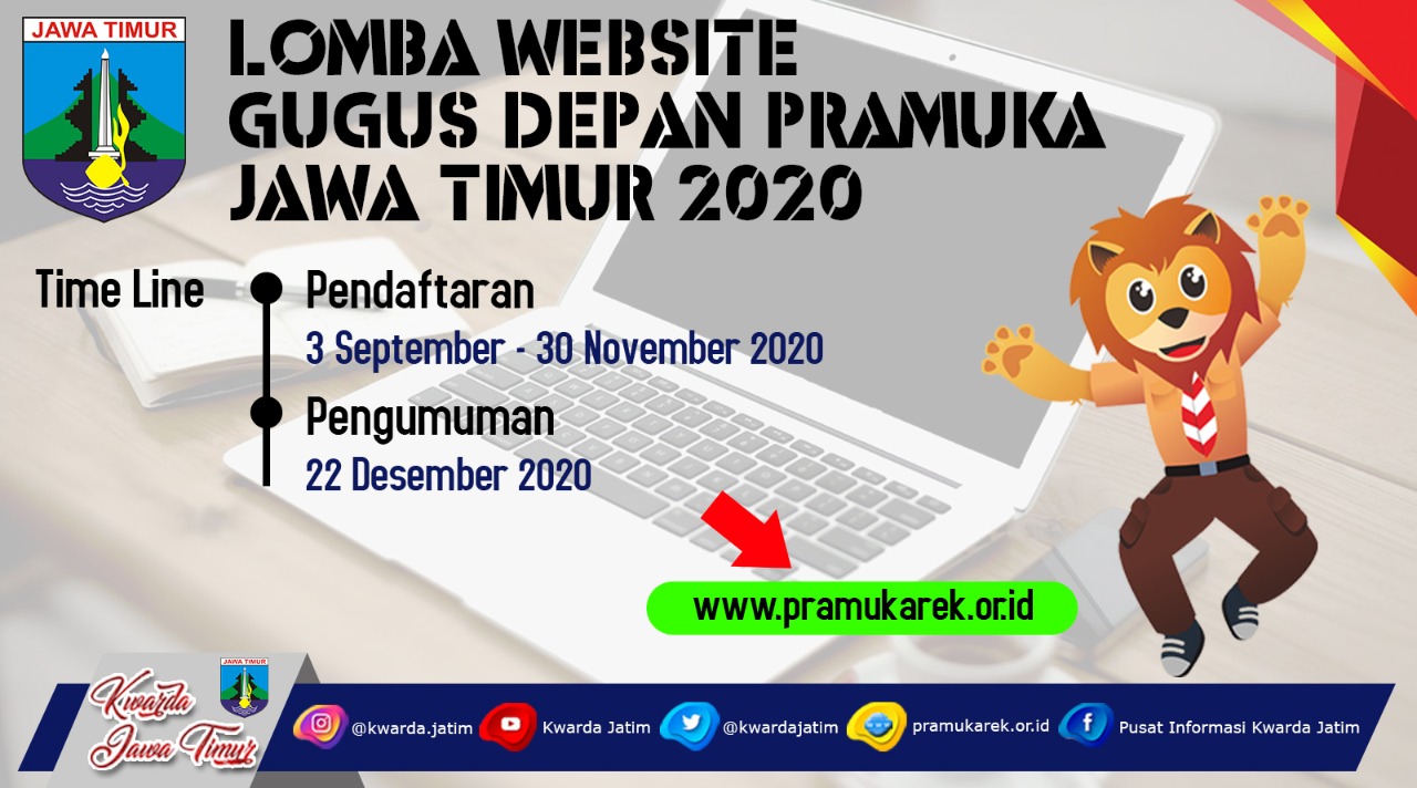 Ikutilah Lomba Website Antar Gugusdepan se Jatim 2020