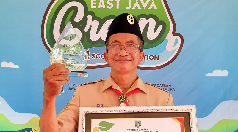 Kakak Saini, Kamabigus Terbaik Gudep Ramah Lingkungan Jatim 2020