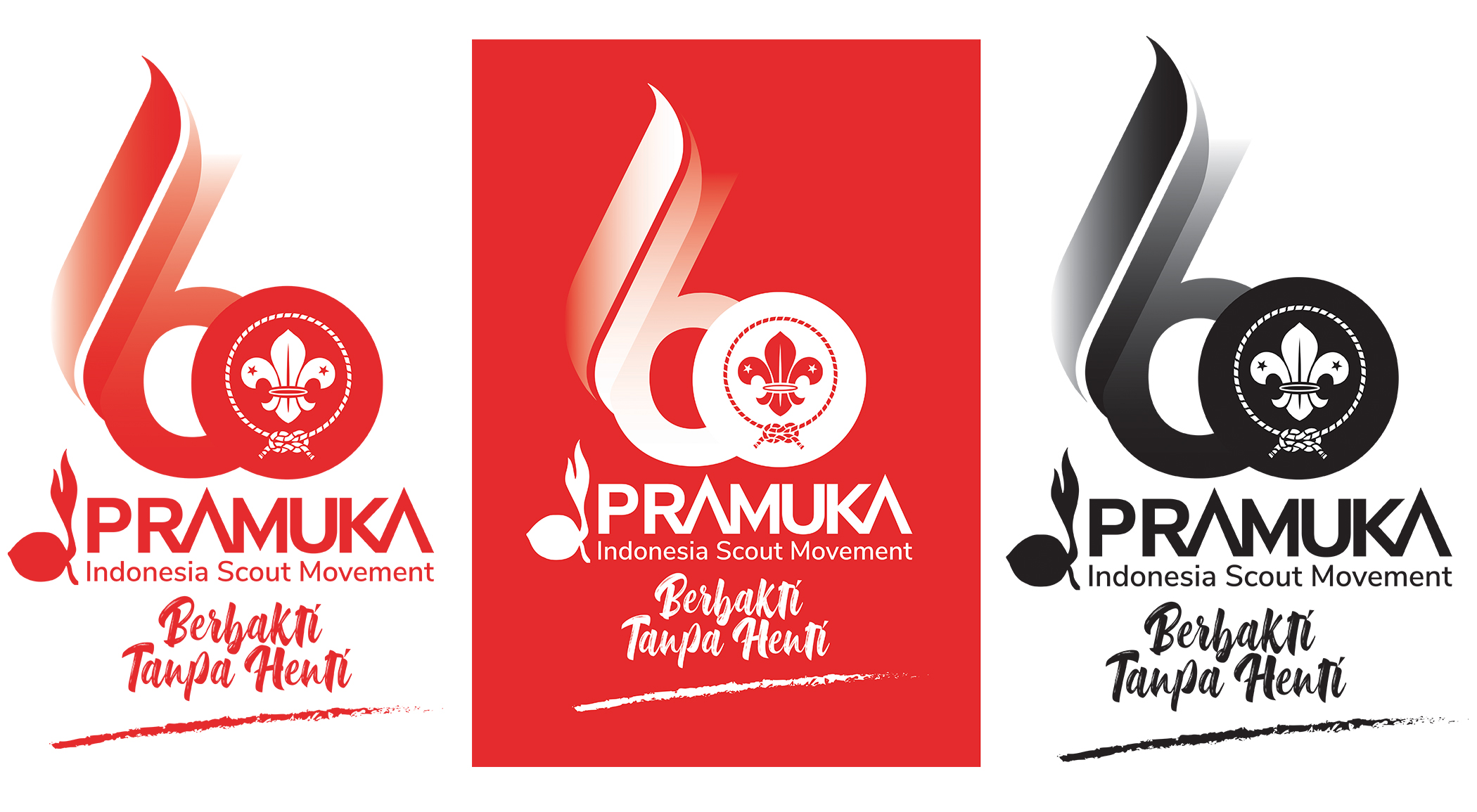Unduh – Logo 60 (Enam Puluh) Tahun Gerakan Pramuka