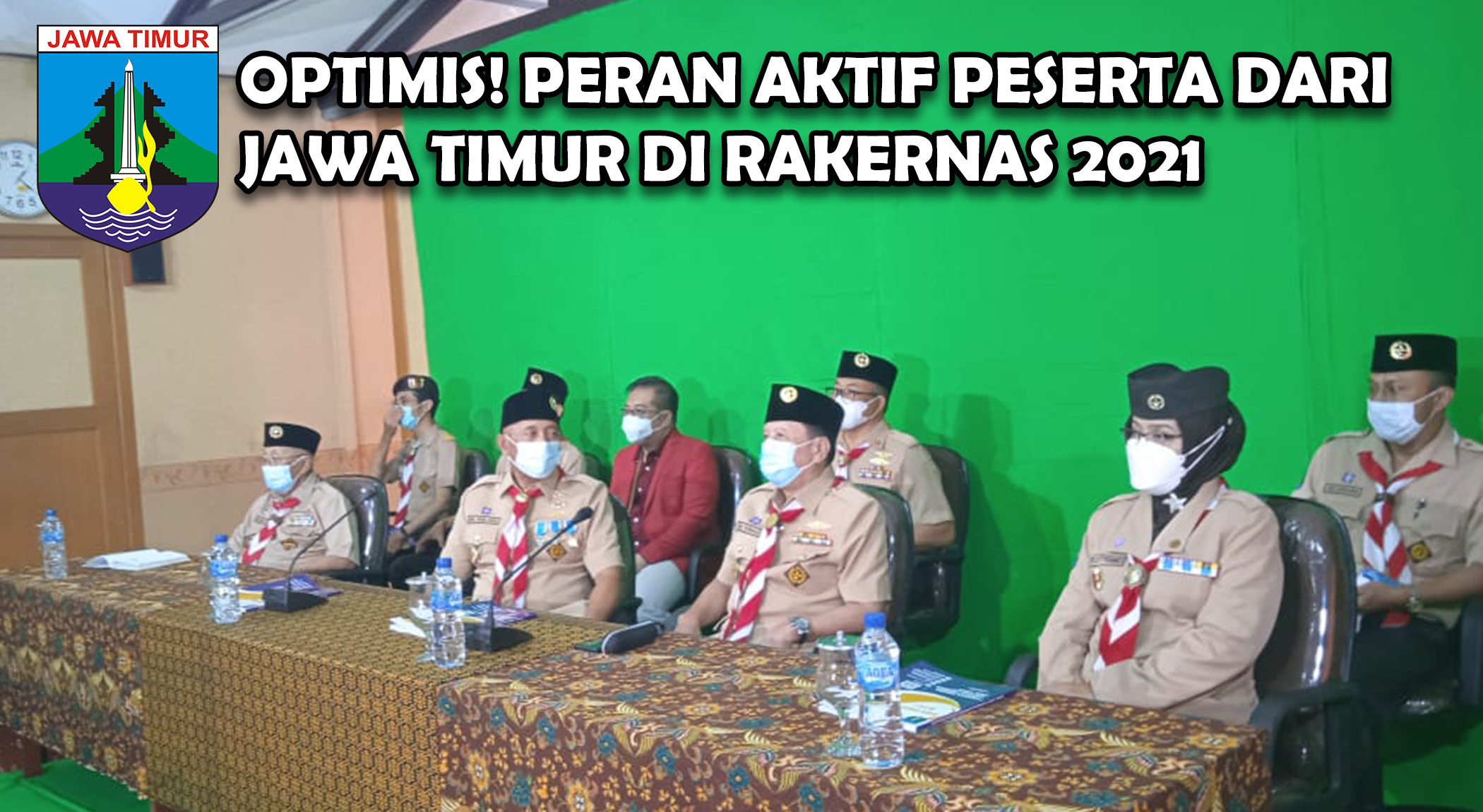 Optimis! Peran Aktif Peserta dari Jawa Timur Di Rakernas 2021