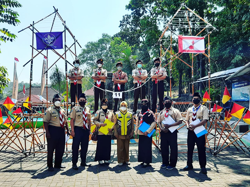 Lomba Pionering 200 Tongkat Kwarcab Pasuruan