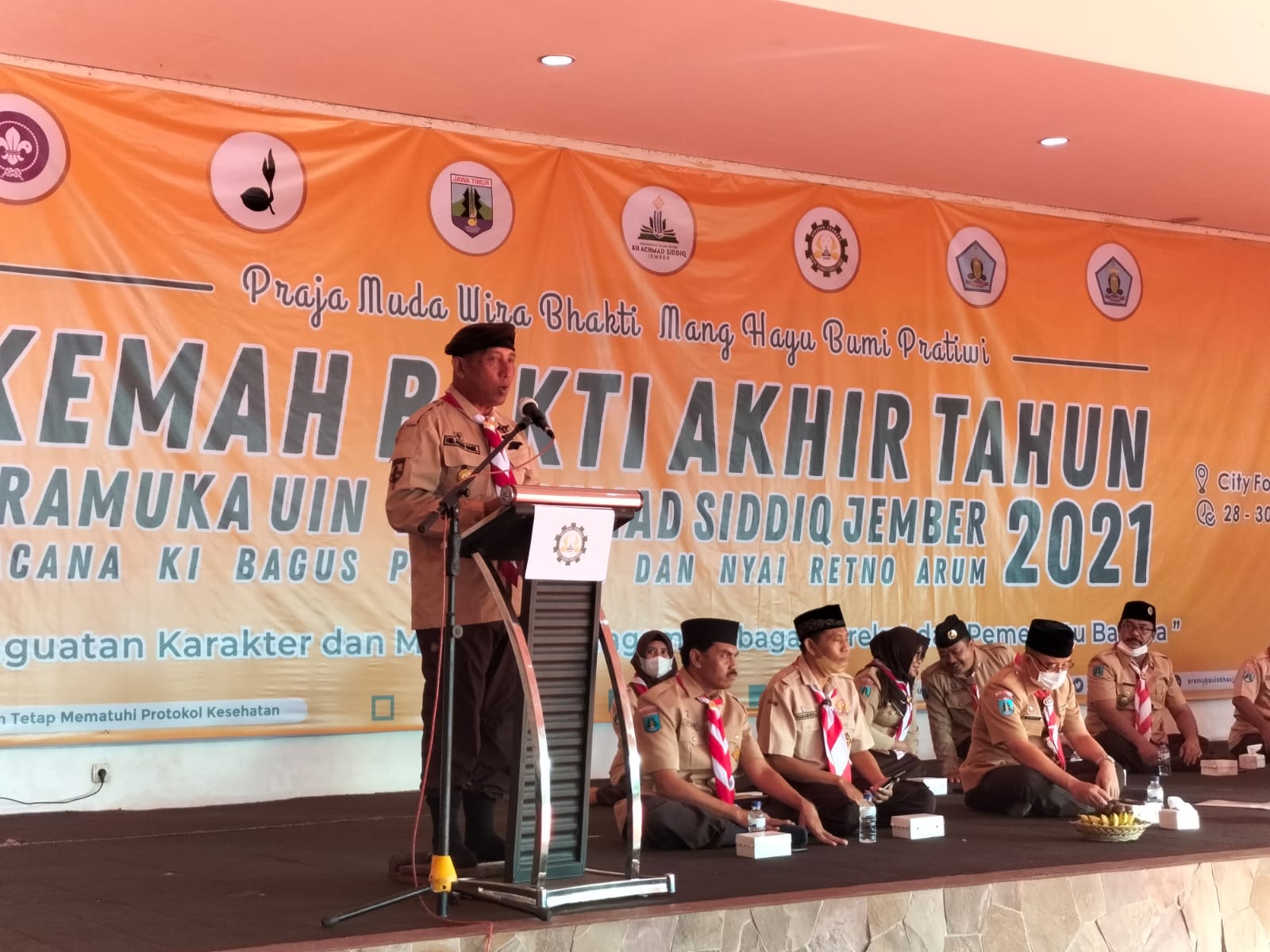 Berbakti Tanpa Henti, Kemah Bakti UIN KHAS Jember dibuka Ketua Kwarda Jatim