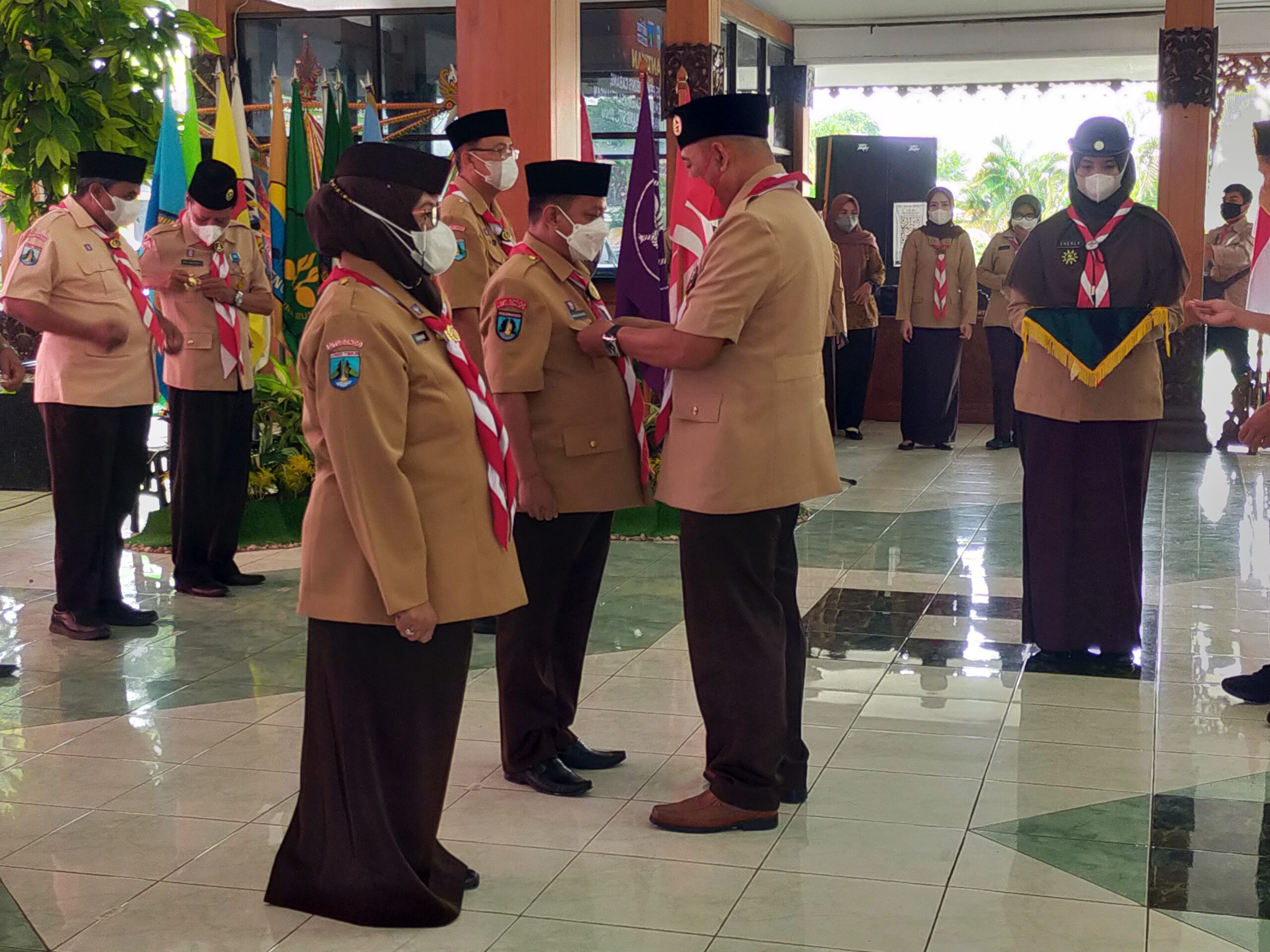 Bupati Situbondo Dilantik Sebagai Ketua Mabicab Gerakan Pramuka