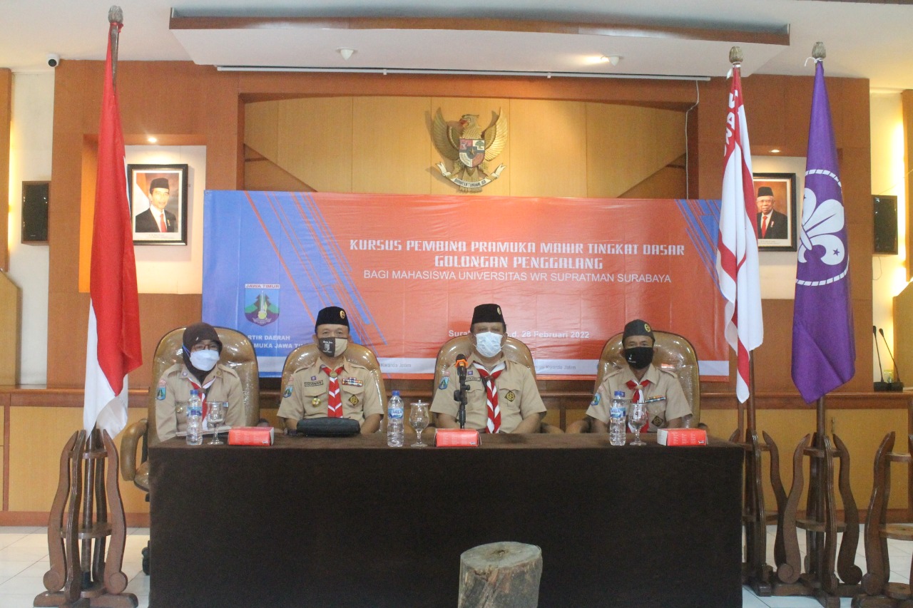 Kwarda Jatim Cetak Calon Pembina dari Universitas WR Supratman Surabaya