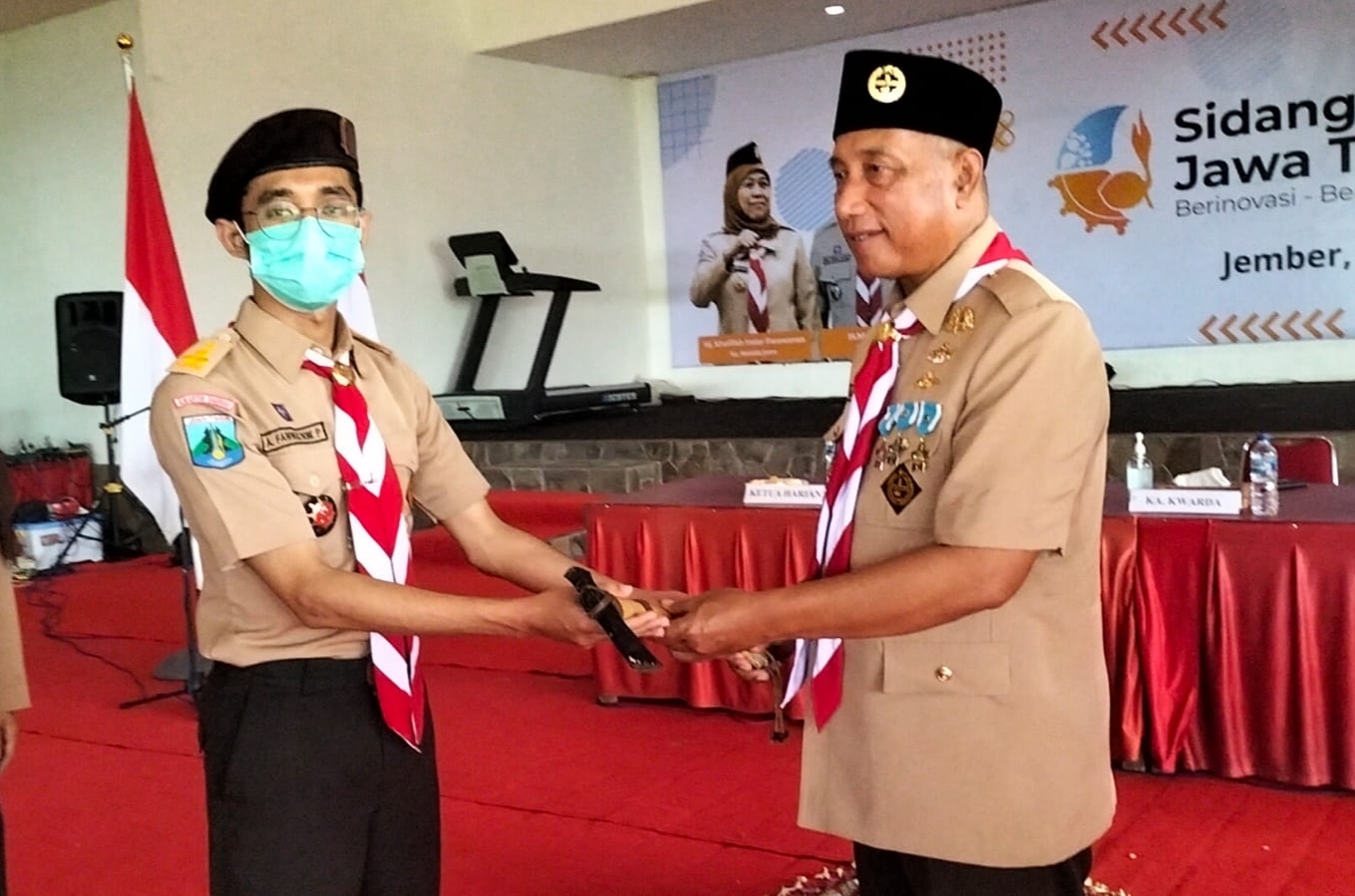 Motivasi Ketua Kwarda Jatim : Anak Muda Harus Produktif