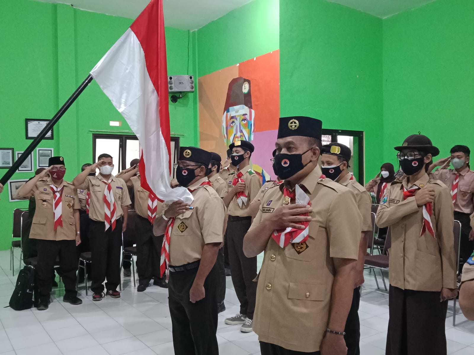 Ketua Kwarcab Kota Malang Lantik Pengurus Pergantian Antar Waktu