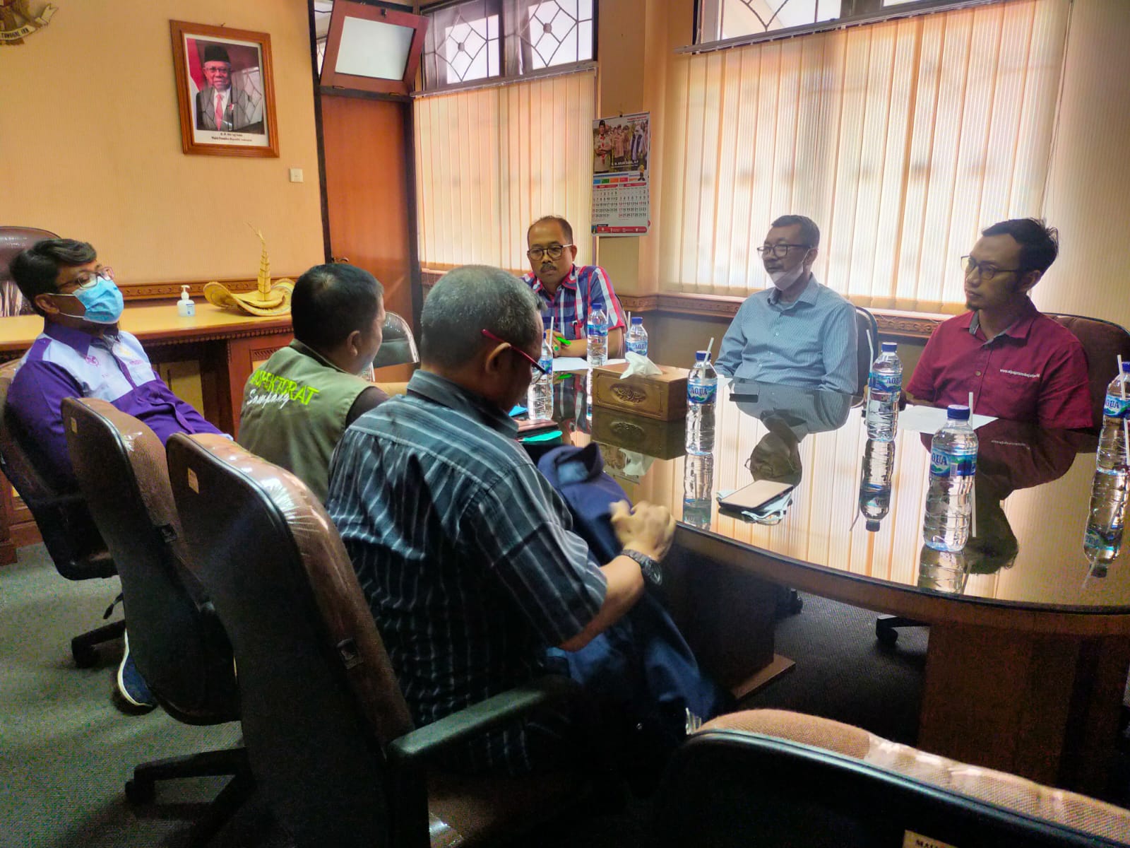 Audiensi Kwarcab Sampang Ke kwarda Jatim