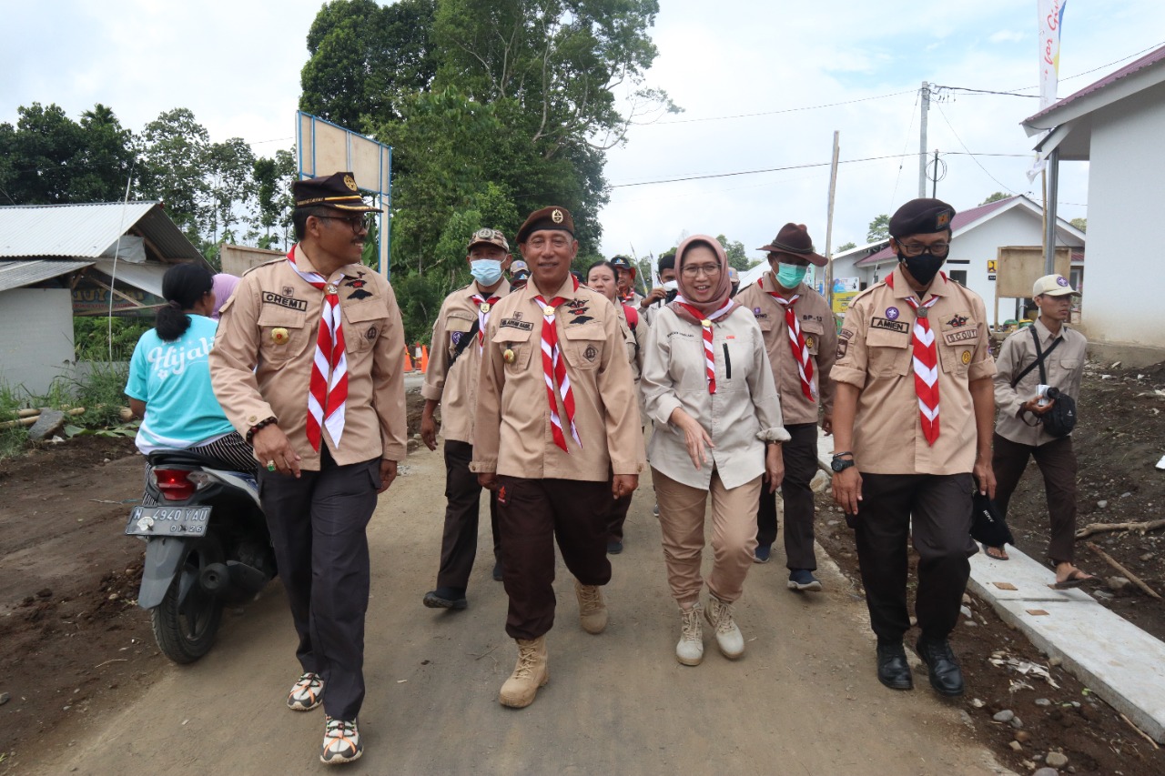Kwarda Jatim Tuntaskan 50 Huntara untuk Penyintas Erupsi Semeru