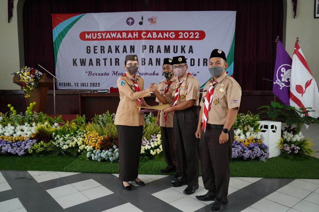 Mucab Kediri Sukses Digelar, Siap Kawal Pramuka Maju