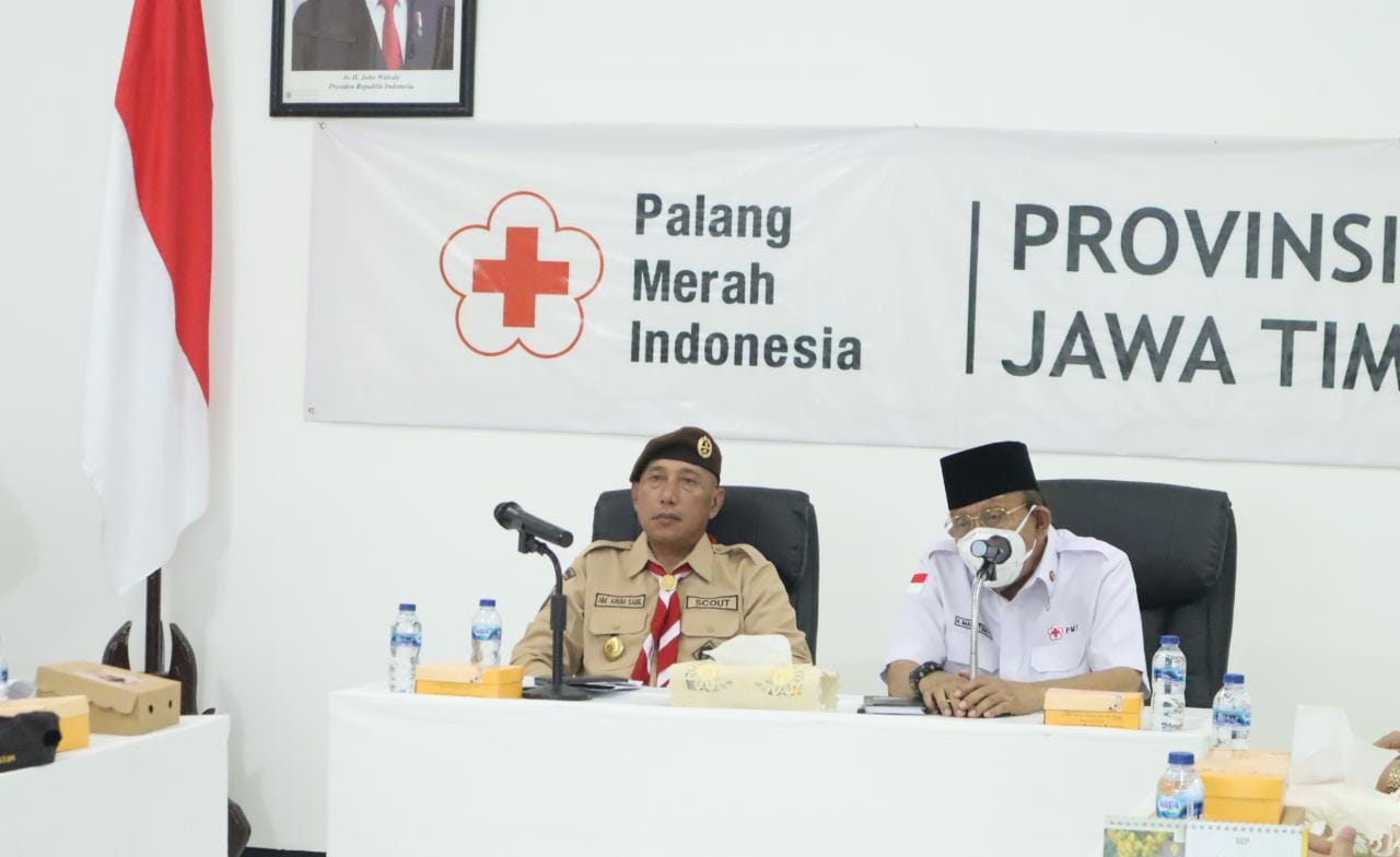 Masifkan Aksi Kemanusiaan, Kwarda Jatim Gandeng PMI