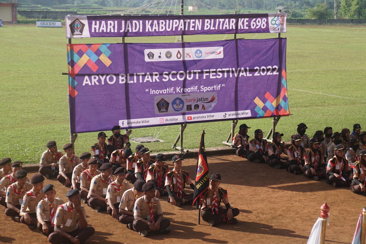 ABSF 2022 Berlangsung Meriah, Kwarcab Blitar Optimis Pramuka Terampil !