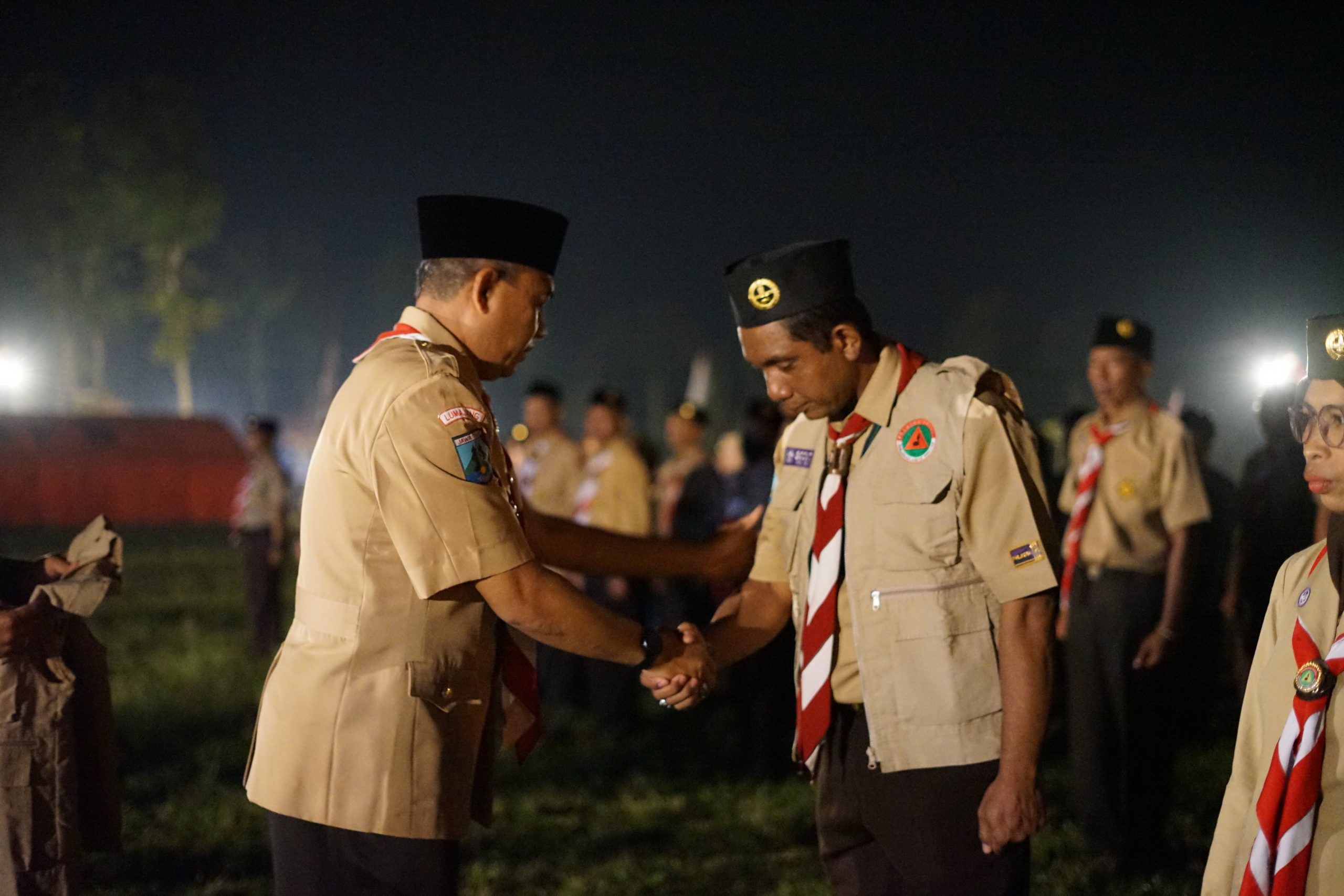 MALAM PERINGATAN HARI PRAMUKA KE-61 KWARCAB LUMAJANG