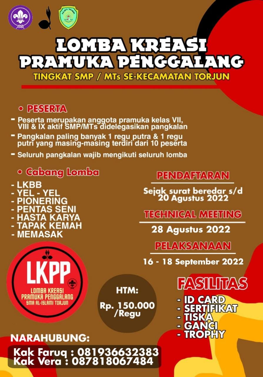 Lomba Kreasi Pramuka Penggalang
