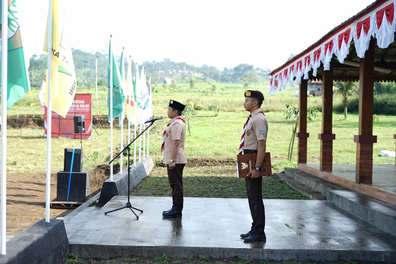 Bupati Lumajang : Bumi Glagaharum Menjadi Saksi Pramuka Lumajang akan Terus BERJAYA!!!